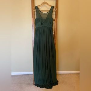 Birdy Grey Emerald Green Ryan Maxi Dress. Size S.